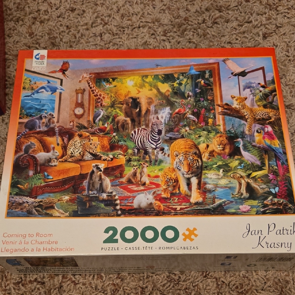 Colorful Animal Puzzle by Ceaco